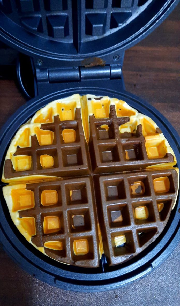 Resepi Waffle 3 Bahan, Bancuh SiapSiap Esok Pagi Tinggal Masak Je!
