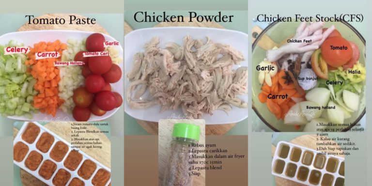Buat Sendiri 5 Serbuk Penambah Rasa Dalam Makanan Bayi, Ganti Garam & Gula