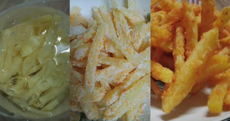 Ibu Ini Kongsi Rahsianya Buat Kentang Goreng Crispy. Sejuk Pun Tak Lembik!