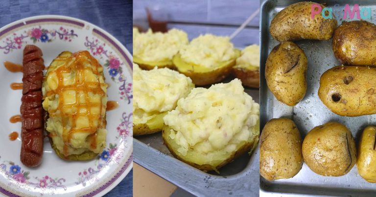 Cara Buat Baked Potato Paling Mudah, Tabur Semua Bahan, Anak Kenyang!