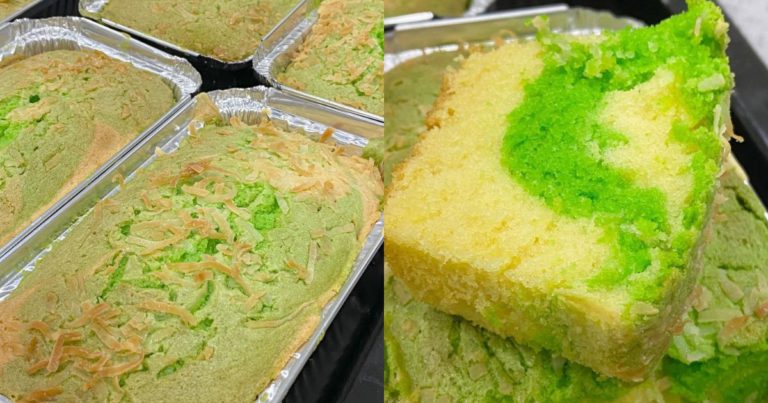 Kek Pandan Coconut Creamy Air Tangan Azlina Ina Terpaling Sedap Untuk Hidangan Keluarga