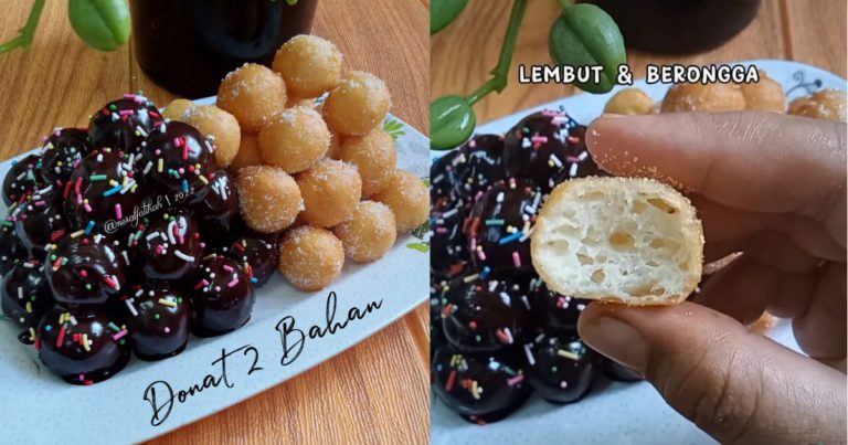 Donat Ball 2 Bahan, Tak Perlu Yis & Perap. Terus Boleh Goreng, Gerenti Anak Suka!