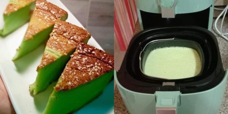 Resepi Kuih Bakar ‘Super Simple’, Hanya Bakar Guna Air Fryer Sahaja!