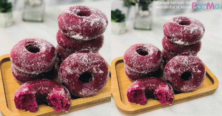 Resipi Donat Kampung Red Velvet Viral, Mudah Uli Dengan Tangan Saja. Naik Elok, Gebu!