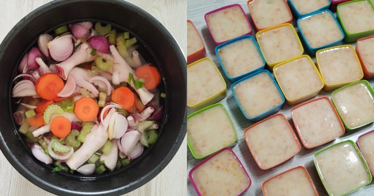 Cara Buat ‘Chicken Feet Stock.’ Campur Dalam Menu Anak 6 Bulan Ke Atas, Banyak Khasiat!