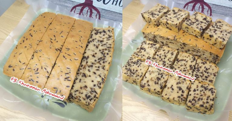 Kek Butter Coklat Rice, Gebu & Sedap! Buat Tak Renyah, Bahan Pun Mudah