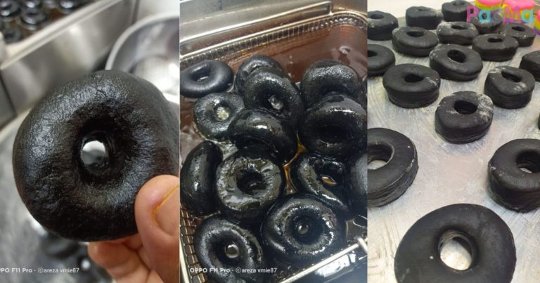 Lepas Red Velvet, Cuba Pula Donat Chocolate Charchoal, ‘Rare’ Tapi Serius Sedap!