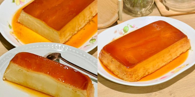 Resepi Mudah Puding Roti Karamel, ‘Confirm Jadi’! Makan Sejuk-Sejuk Memang Sedap