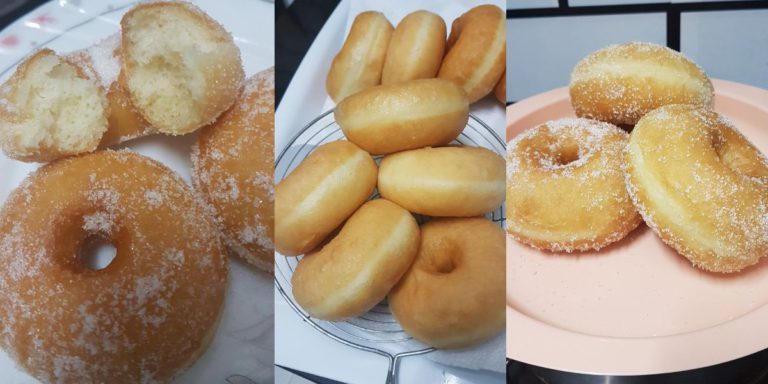 Donut Asli Kampung Juga Jadi Pilihan Hati! Resepi Mudah & Sangat Gebu