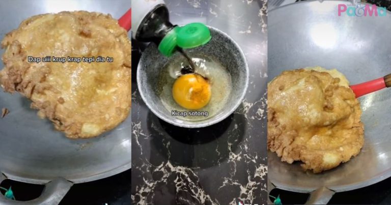 Rupanya Ni Cara Goreng Telur Dadar Gebu & Garing Sama Macam Kedai Siam, Padu!