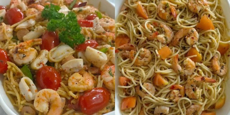 Resepi Spaghetti Aglio Olio Simple, Senang Nak Buat Untuk Sarapan Ke Sekolah