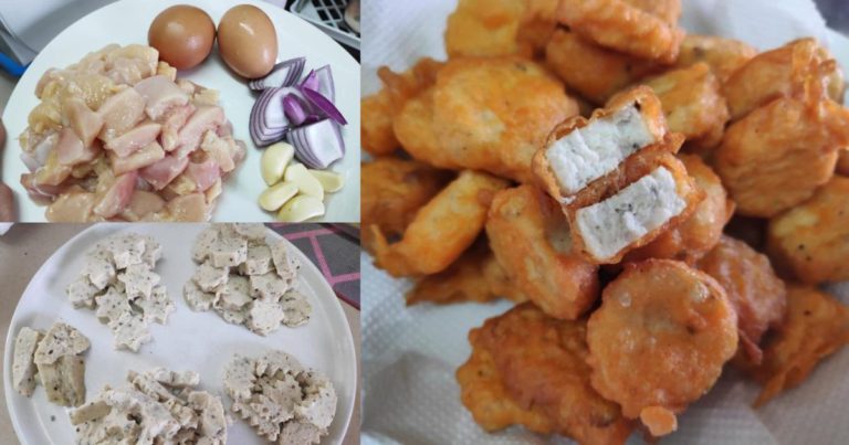Nuget Ayam Tempura Homemade Crunchy. Lebih Puas Anak-Anak Makan!