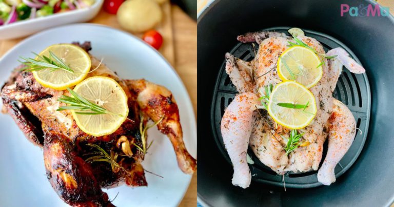 Resipi Roasted Chicken Mudah, Paling Pantas Guna Air Fryer, Air Tangan Superdaddy Paling Mantap!