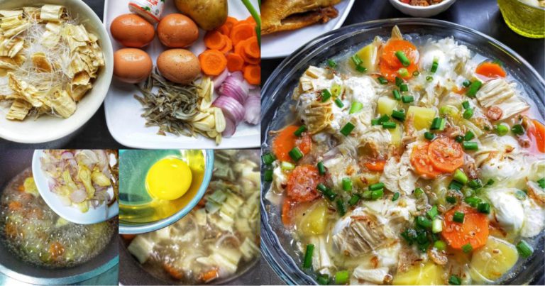Sup Telur Mudah & Sedap. Satu Hidangan Ni Cukup Buat Anak-Anak Makan Bertambah