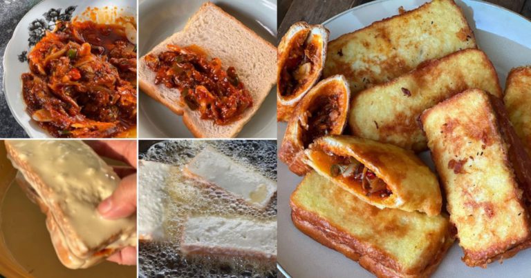 Cara Buat Roti Sardin Gulung Tak Serap Minyak & Ranggup. Nak Buat Frozen Boleh!
