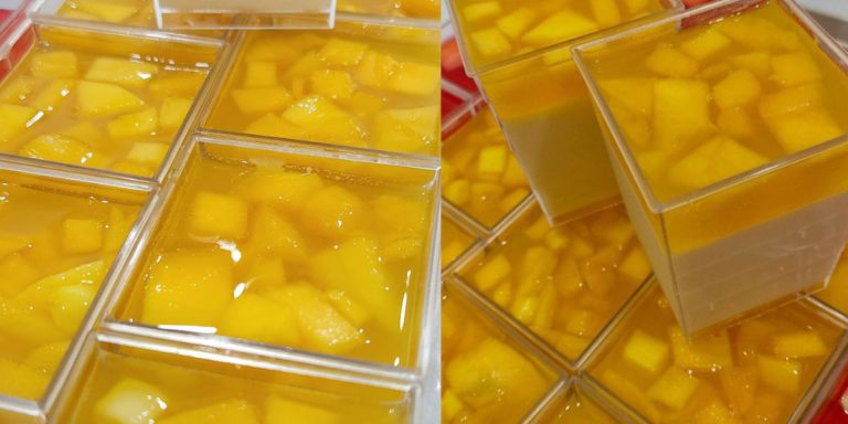 Resepi Mango Panna Cotta, Pencuci Mulut Dari Itali. Mudah Rupanya Nak Buat!