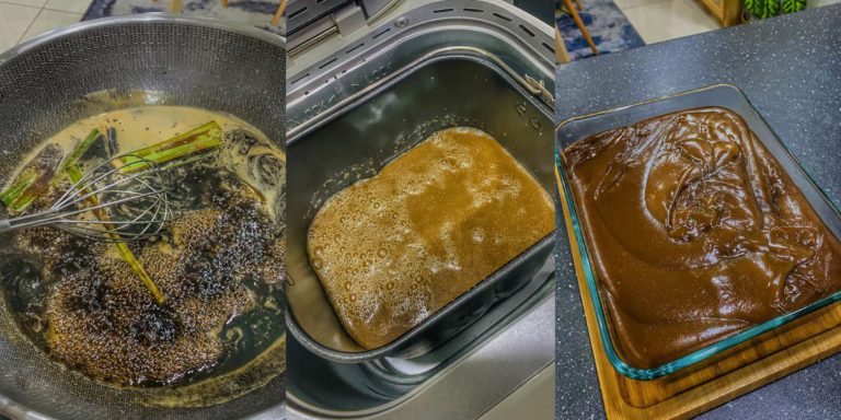 Resepi Dodol Lemak ‘Homemade’, Hanya Guna ‘Bread Maker’. Sekejap Je Siap!