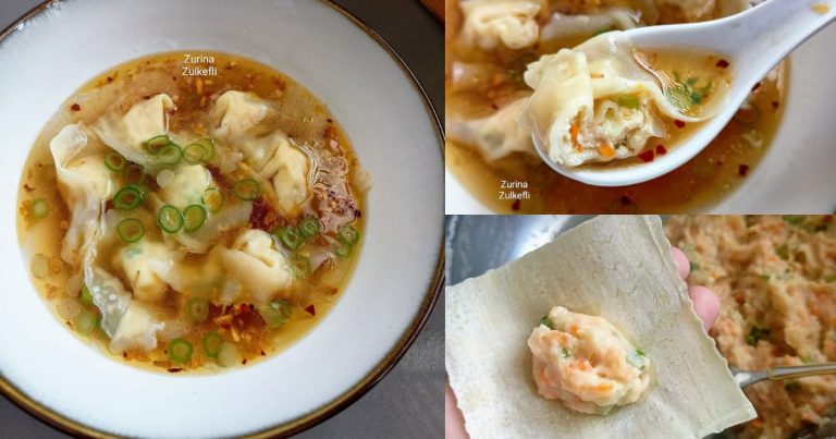 Resipi Sup Wantan Mudah. Hirup-Hirup, Bertambah Selera. Sesuai Buat Untuk Famili!