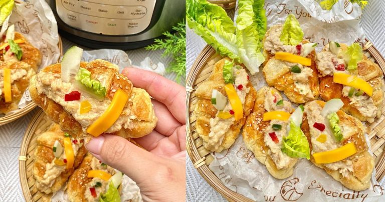 Anak Suka Makan Sandwic Tuna, ‘Twist’ Resipi Guna Croissant. Lembut & Berlemak, Memang Sedap!