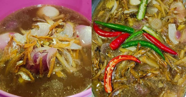 Masak Kuah Perah Asam, Bangkit Selera Untuk Ibu Lepas Bersalin. Super Easy Nak Buat!