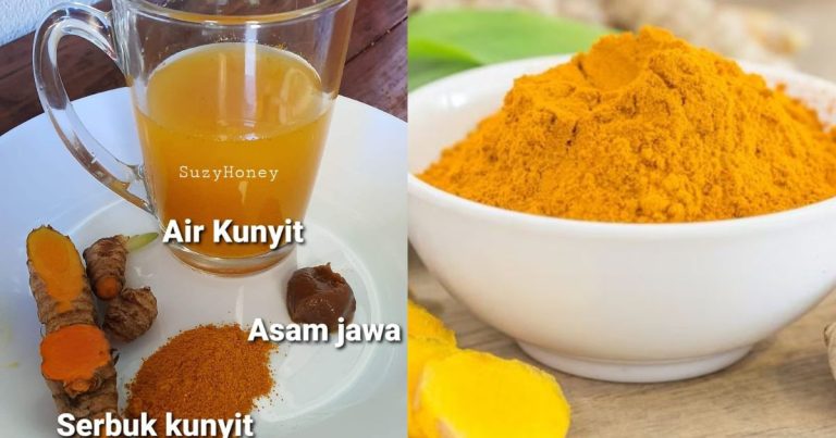 Resipi Air Kunyit, Boleh Amalkan Lepas Bersalin. Bantu Kurangkan Masalah Sukar ‘Membuang’