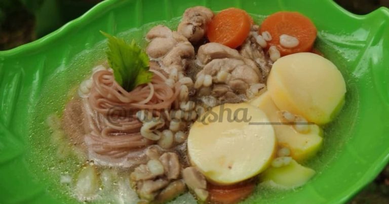 Usia Anak Dah Masuk 8 Bulan, Boleh Buatkan Mi Stu Ayam Barli. Sedap & Mengenyangkan!