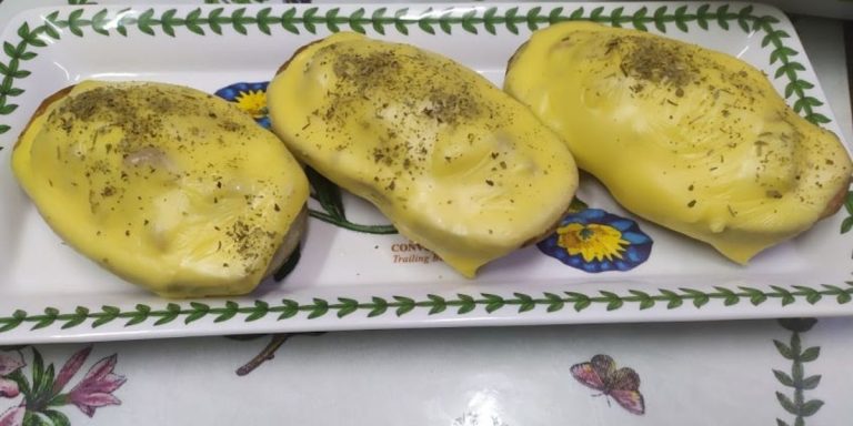 Cheese Baked Potatoes, Lembut Berkrim Cukup Khasiat Untuk Anak