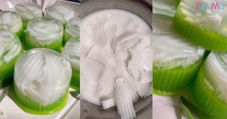 Resepi Agar-Agar Pandan Kelapa, Guna Sukatan Mudah, Sedap Makan Sejuk-Sejuk!