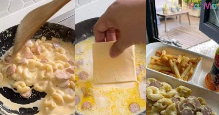 Dah Bosan Makan Nasi, Cuba Macaroni Cheese Banjir Untuk Anak, Berebut Anak Makan!