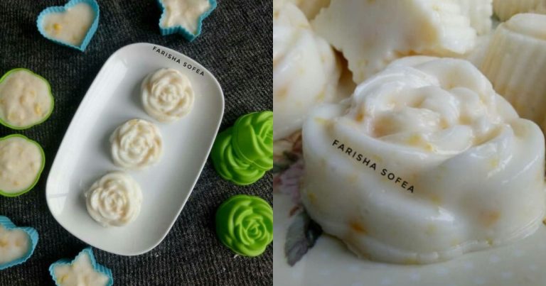 Kuih Nagasari, Tak Payah Susah Cari Daun Pisang. Guna Acuan Bentuk Cantik. Anak Pun Suka Makan!