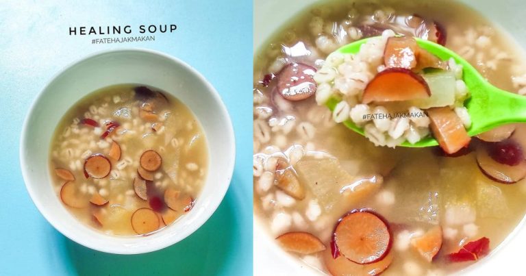 Risau Anak Tak Sihat Musim Raya, Boleh Buatkan Healing Soup. Manis-Manis Rasa Lai Chi Kang!