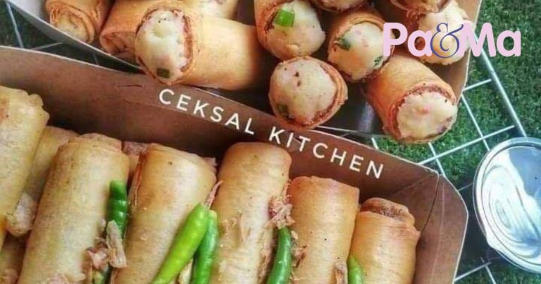 Popia Bergedil Isi Meletup, Puas Makan