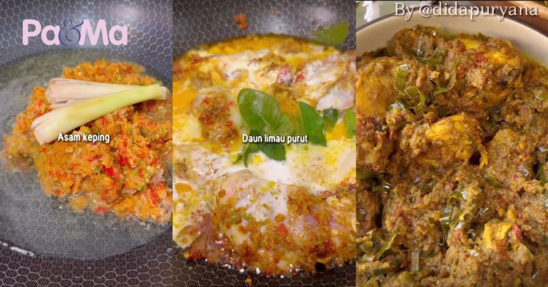 Rendang Ayam Nogori Rasa Kick Pedas Cili Padi, Mudah Rupanya!