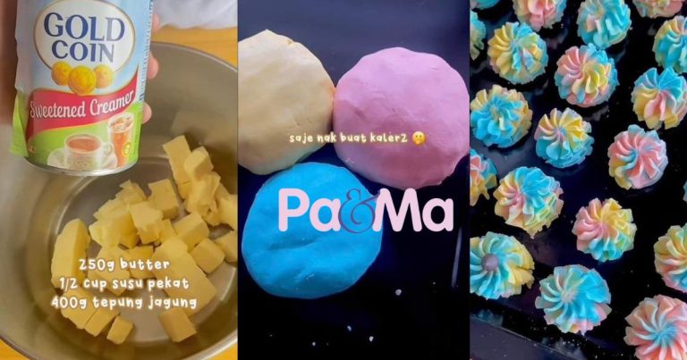 Biskut Semperit Susu 3 bahan Je Jimat Buat Untuk Raya
