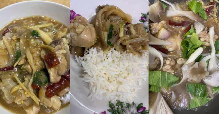 Memecahkan Angin Dalam Badan, Resepi Ayam Masak Halia, Bagus Untuk Ibu Berpantang!