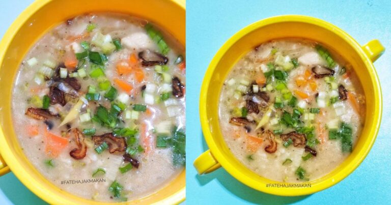 Sajian Lengkap Nutrisi, Bubur Oat Ayam Untuk Anak-Anak Tambah Berat Badan!