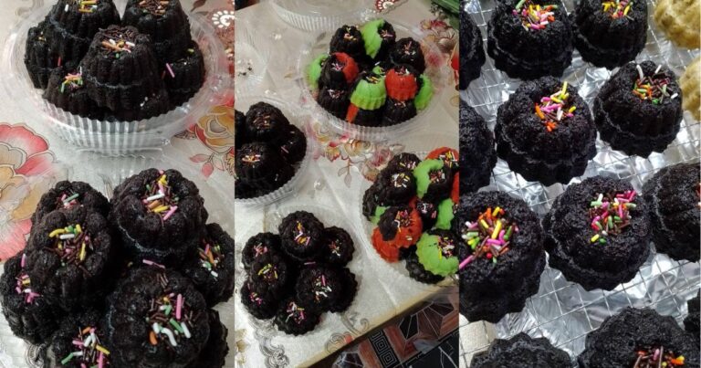 Kek Chip Chocolate Moist Mini, Boleh Dijadikan Dessert Jamuan Atau Jualan. Mesti Laris Kalau Jual!
