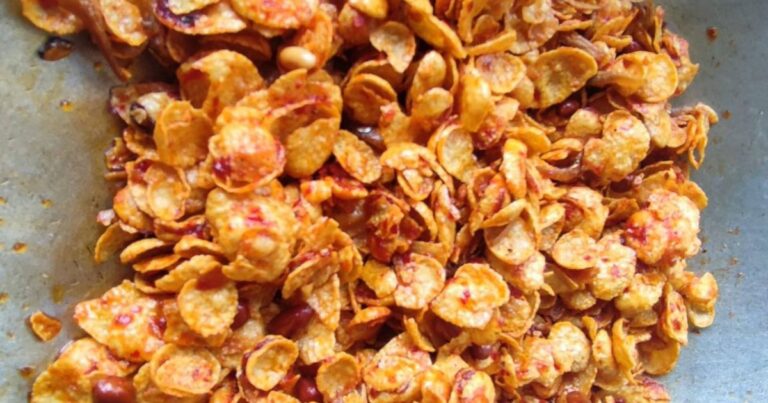 Resipi Cornflakes Madu Sambal, Boleh Jadikan Lauk Atau Kudapan. Boleh Ketagih Mengunyah Tau!