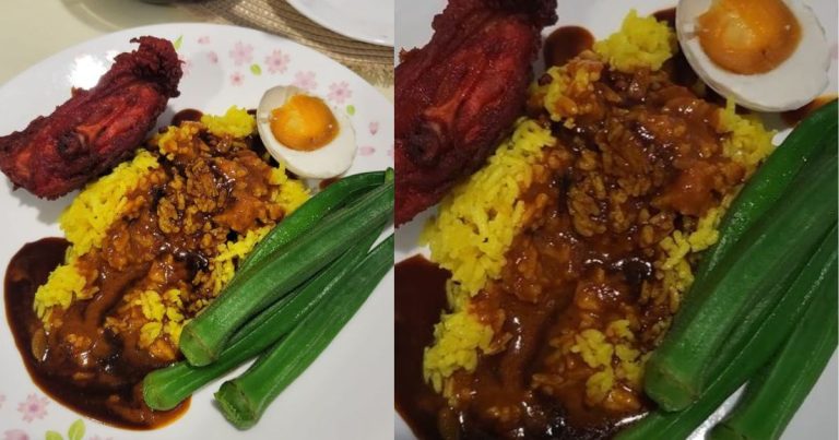 Terasa Nak Makan Nasi Kandar, Ibu Ini Kongsikan Resipi Ekspres Boleh Cuba. Terangkat Baq Ang!