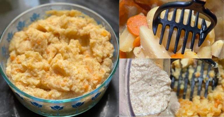 Cepat Kenyang & Bantu Elak Jangkitan Penyakit, Buatkan Kentang Lecek Untuk Bayi. Resipi Mudah!