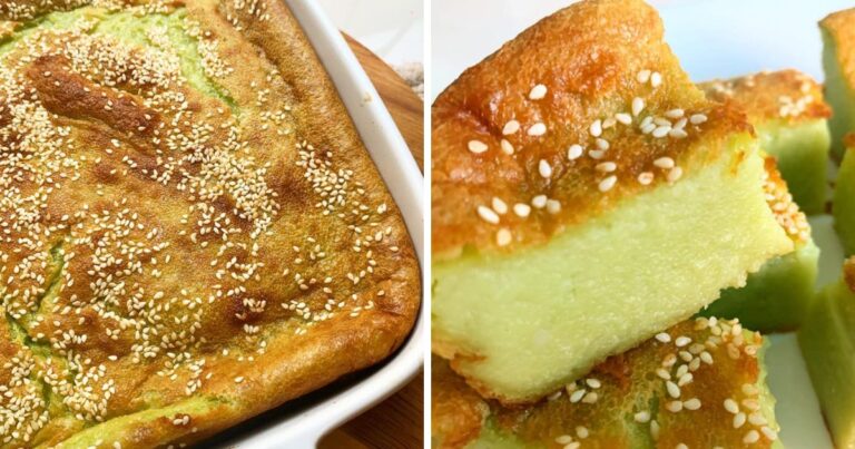 Bingka Pandan, Nak Buatnya Terpaling Mudah & Confirm Jadi!