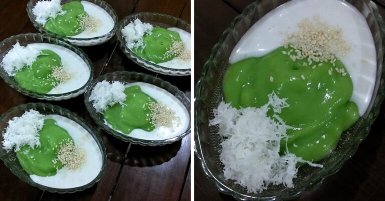 Resipi Kanom Piak Poon, Makan Sejuk-sejuk Memang Sedap, Gerenti Anak Suka