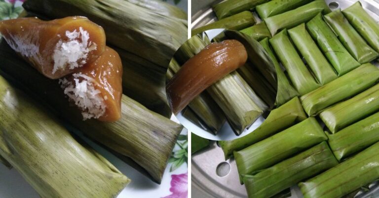 Resipi Kuih Lepat Liat, Ini Langkah Demi Langkah Cara Nak Buat