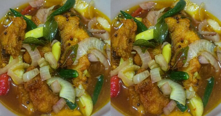 Ikan Tenggiri Masak Asam, Menu Paling Famous Waktu Pantang, Tak Cukup Sepinggan!