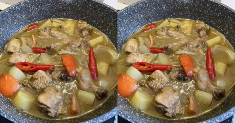 Dalam Pantang Pun Nak Makan Sedap. Resipi Ayam Kurma Tanpa Santan, Tak Pedas Tak Berlemak!