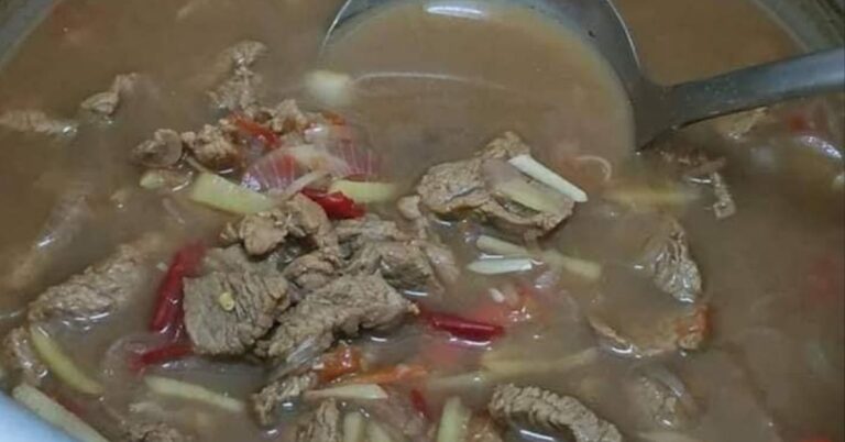 Singgang Daging Kelantan Yang Tersangat Sedap & Mudah Nak Buat. Ni Resipinya!