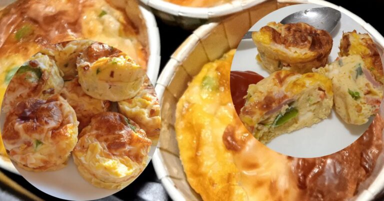 Tomato Egg Muffin, Menu Paling Cepat Mama Boleh Buat Bila Anak Lapar