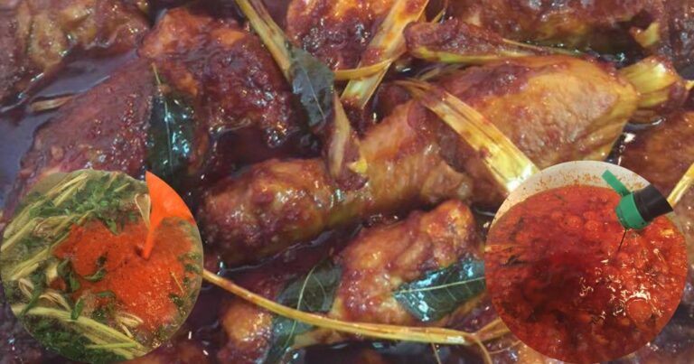 Ayam Sambal Bali, Kalau Nak Masak Untuk Anak-anak Kurangkan Cili