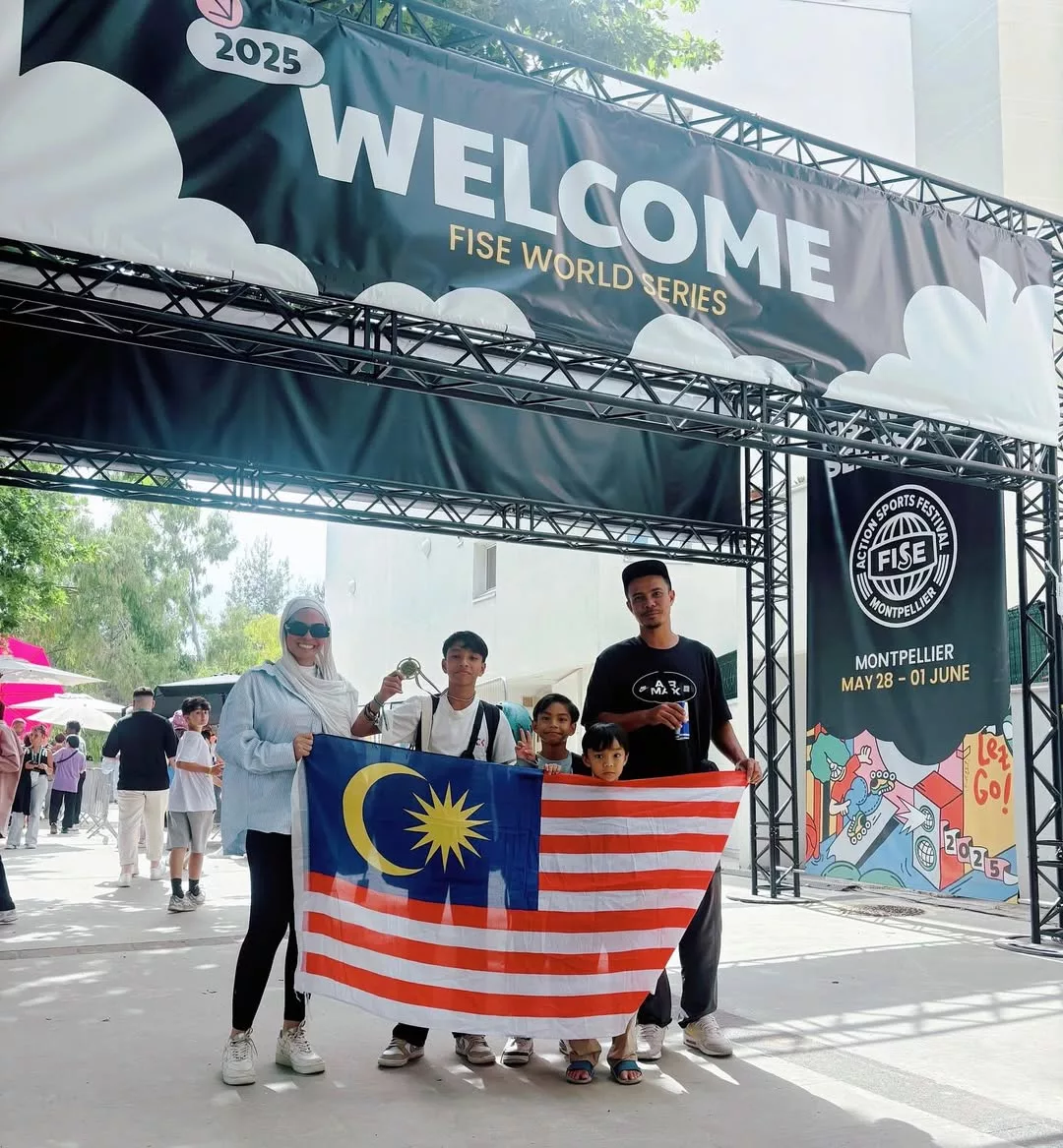 Anak Malaysia Gegar Dunia! Firas Juara Dunia “Roller Freestyle Park Junior”, PM Arah KBS Bantu Asah Potensi