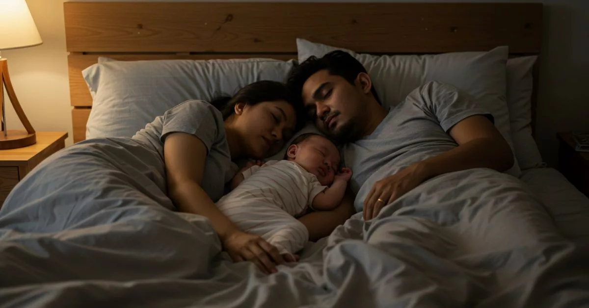 Tragedi Bayi Lemas Bawah Lengan Ayah, 7 Tips ‘Co-Sleeping’ Mama Papa Boleh Buat